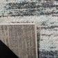 Safavieh Adirondack ADR201F 9" x 12" Light Grey and Black Area Rug, , large