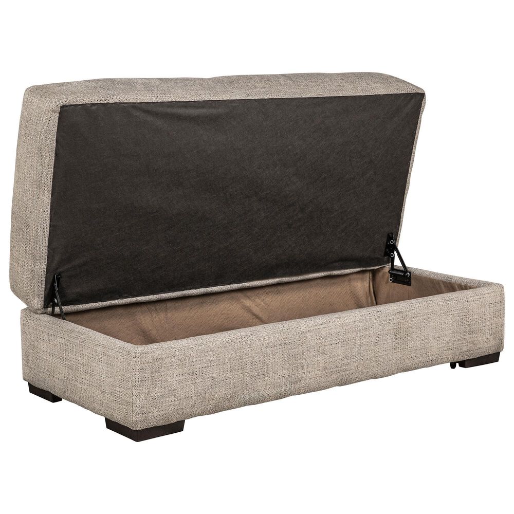 Northwestern Sundera Storage Ottoman in Dove, , large