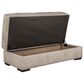 Northwestern Sundera Storage Ottoman in Dove, , large