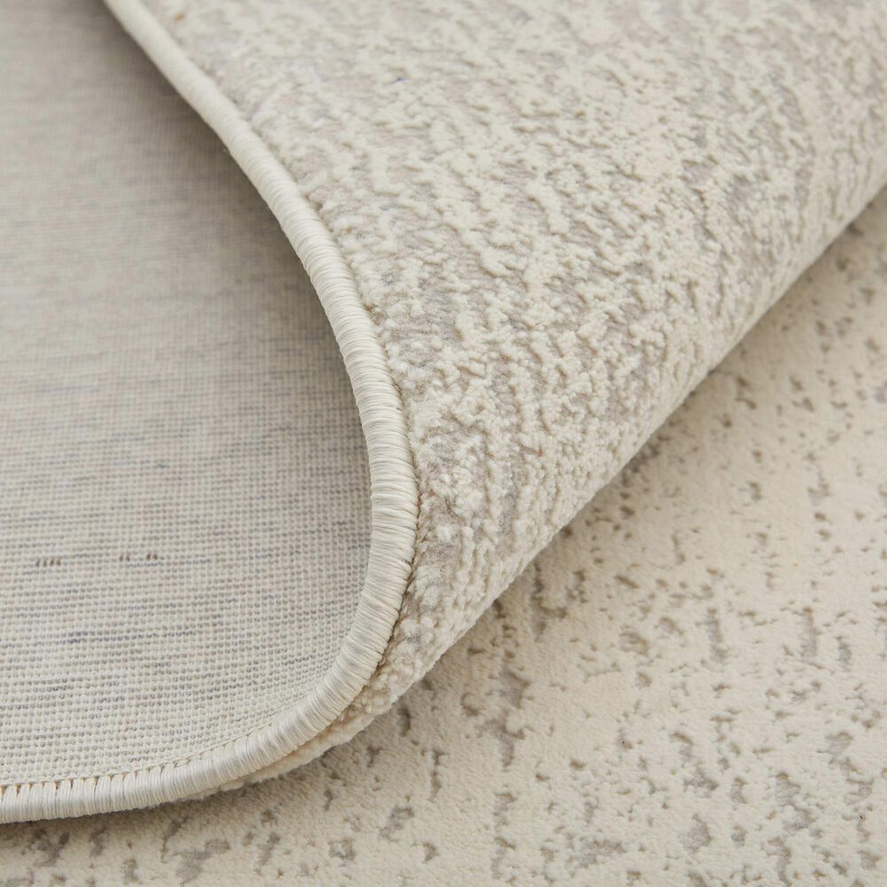 Feizy Clio 3&#39;10&quot; x 6&#39; Ivory and Blue Area Rug, , large