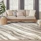 Nourison Sustainable Trends SUT05 9" x 12" Beige and Grey Area Rug, , large