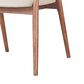 Furniture of America Arcton Arm Chair in Walnut, , large