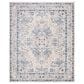 Safavieh Martha Stewart Cosmopolitan Waze Oriental 2"2" x 8" Cream and Blue Runner, , large