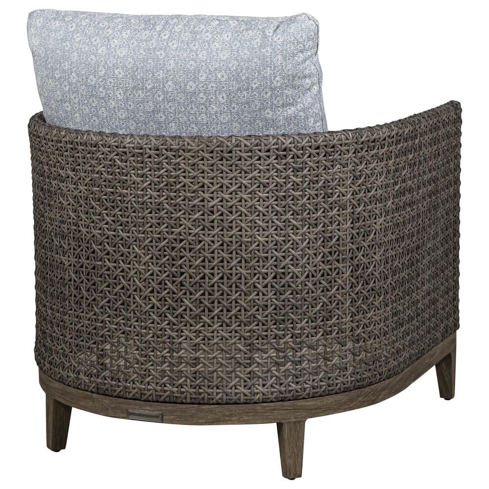 Venture Furniture Lenox Hill Lounge Arm Chair in Nalu Sky, , large