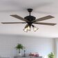 Vaxcel Clybourn 52" LED Ceiling Fan in Bronze, , large