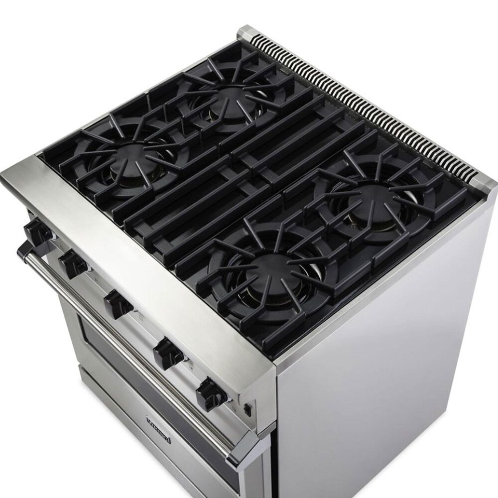 Viking Range 5 Series 4 Cu. Ft. Freestanding Liquid Propane Gas Range in Stainless Steel, , large