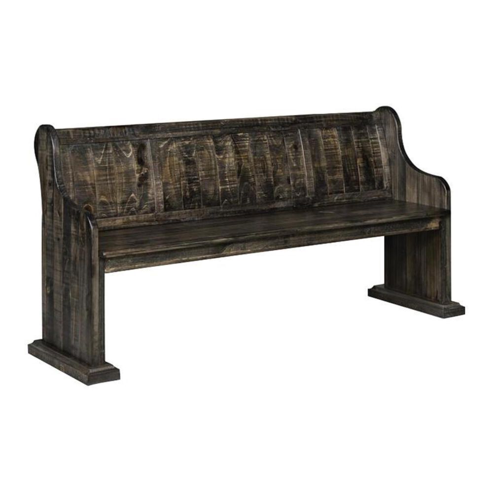 Nicolette Home Bellamy Wood Bench in Peppercorn, , large
