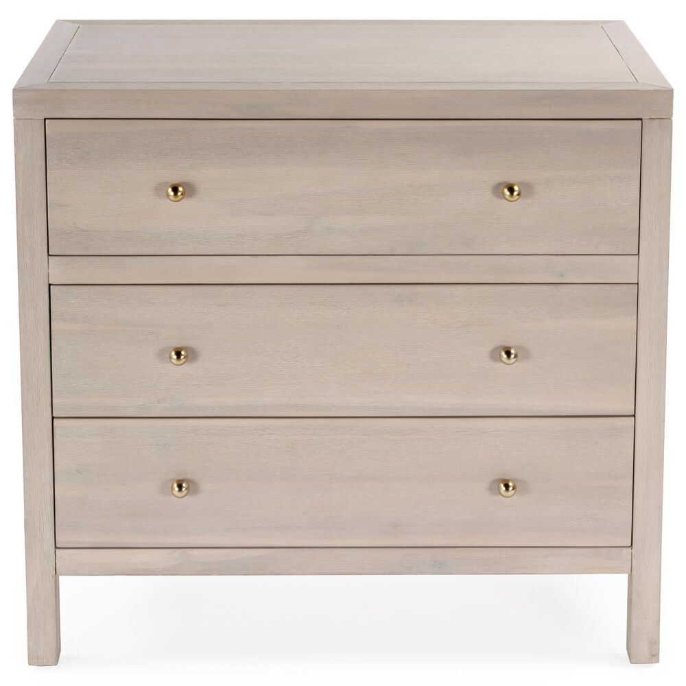 Butler Specialty Company Nora 3-Drawer Dresser in Antique Taupe, , large