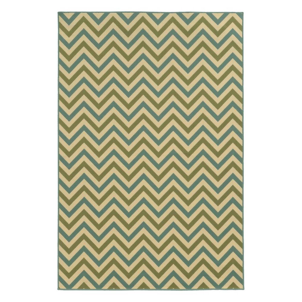 Oriental Weavers Riviera 4593U 1"9" x 3"9" Ivory Scatter Rug, , large