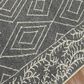 Amer Rugs Berlin 2" x 3" Dark Gray Area Rug, , large