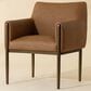 Club Collection By Sunpan Olea Arm Chair with Milliken Cognac Cushion in Bronze, , large