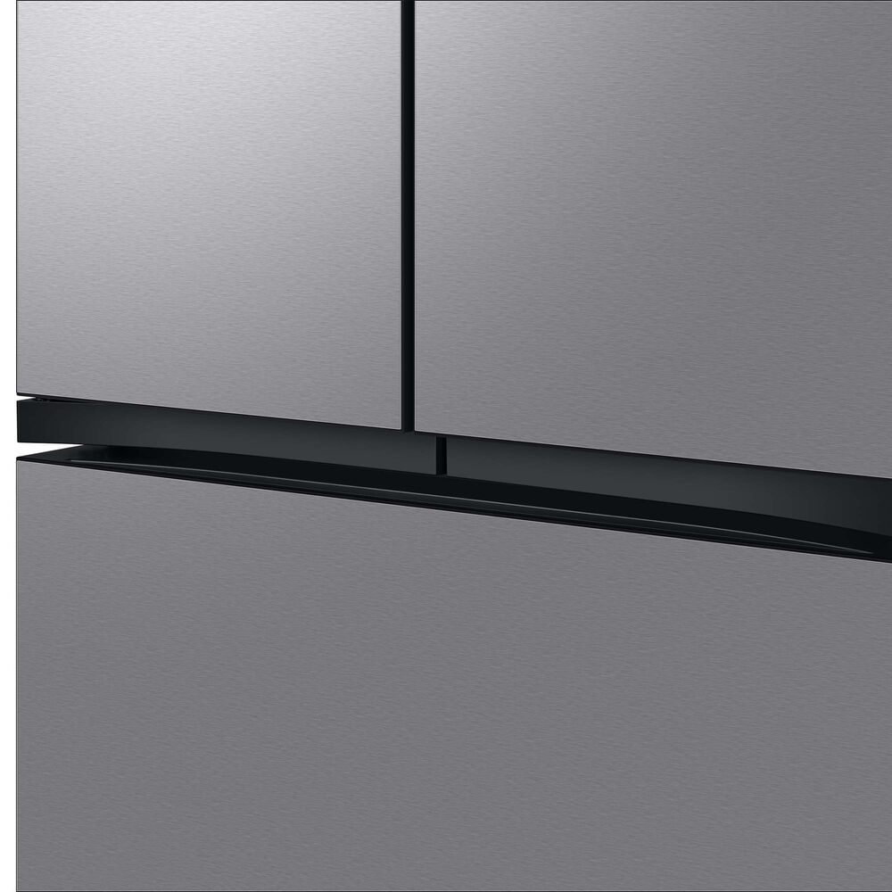 Samsung Bespoke 24 Cu. Ft. French Door Refrigerator with Beverage Center - Stainless Steel Panels Included, , large