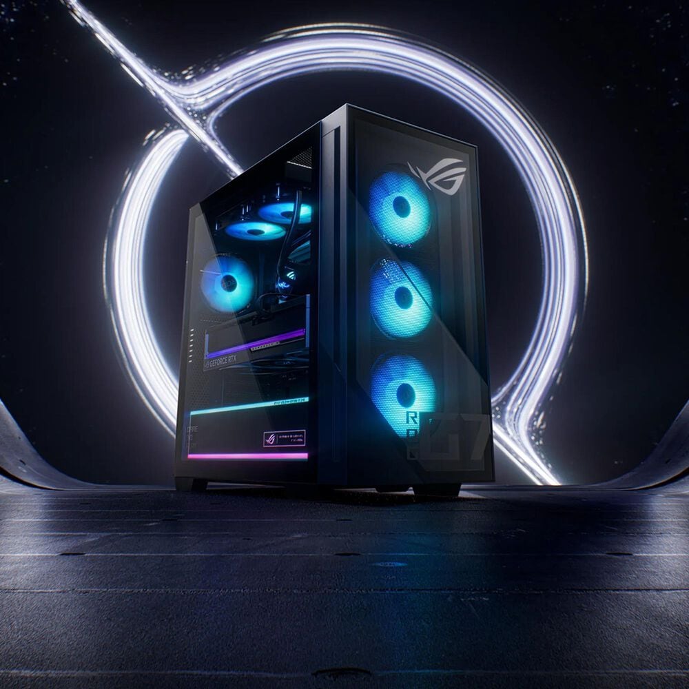 ASUS ROG G700 &#40;2025&#41; Gaming Desktop | Intel Core Ultra 7  265F - 16GB RAM - NVIDIA GeForce RTX 5060 Graphics - 1TB SSD in Black, , large