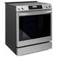 Midea 6.3 Cu. Ft. 5-Burner Smart Slide-In Electric Range in Stainless Steel, , large