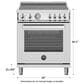 Bertazzoni Professional 4.7 Cu.Ft. Induction Range with Elegant Temperature Gauge in Stainless Steel, , large