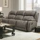 Homestretch Denali 88" Manual Reclining Sofa in Grey, , large