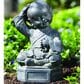 Alfresco Home Dreaming Buddha Patio Statue in Brown, , large