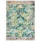 Safavieh Riviera 5"5" x 7"7" Green and Light Blue Area Rug, , large