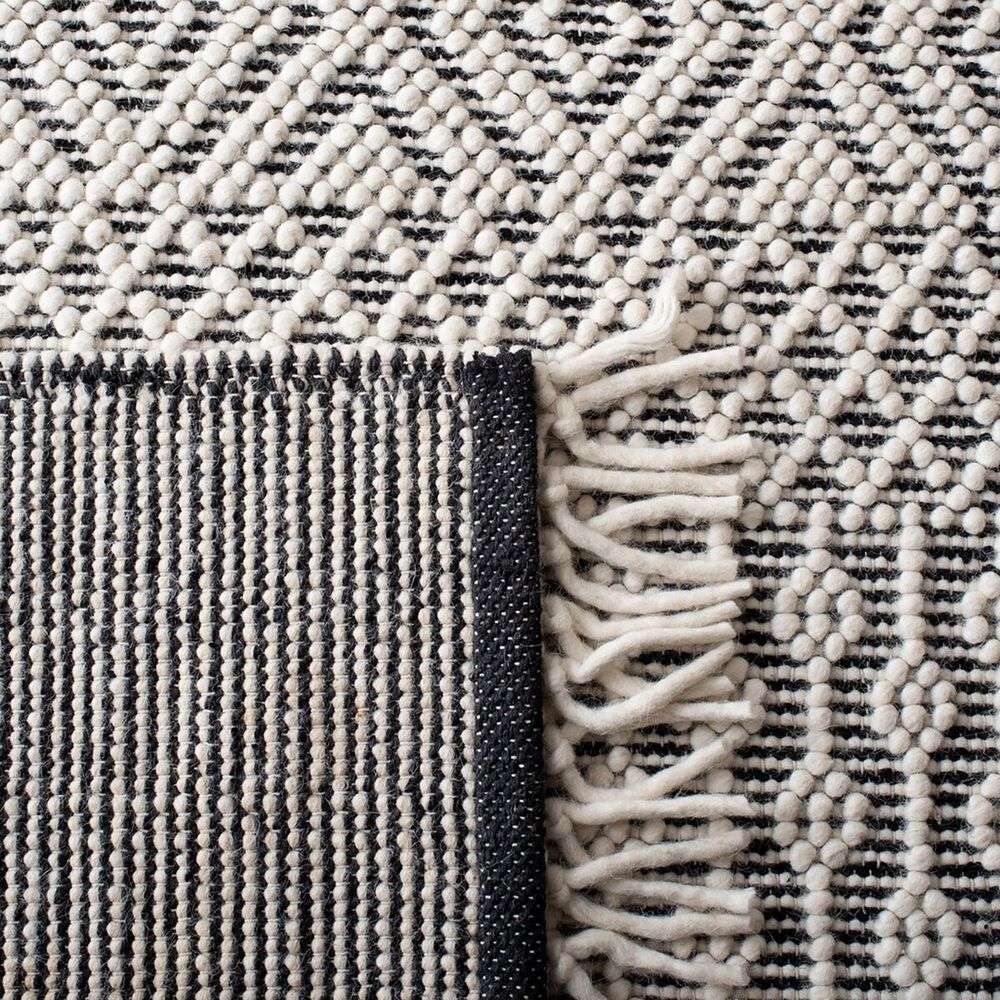 Safavieh Natura NAT852Z 4&#39; x 6&#39; Ivory and Black Area Rug, , large