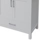 Lexora Home Jacques 72" Double Bathroom Vanity in White with 2 cm White Quartz Top and Rectangular Sinks, , large