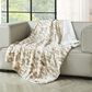 Duke Imports Whitetail Wave Plush Throw in Brown, , large
