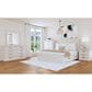 Mayberry Hill Avalanche Dresser Mirror with Hidden Storage in Antique White, , large