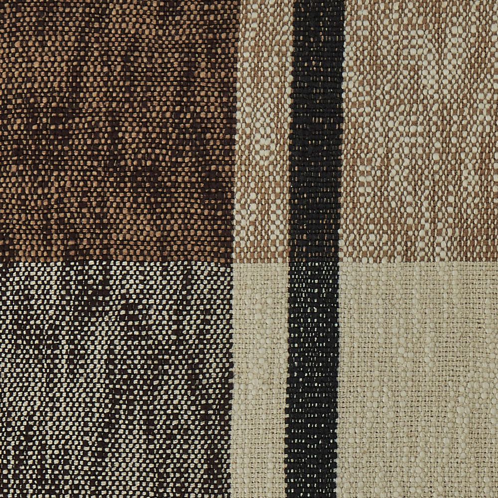 Ashley Adrielton 20&quot; Square Throw Pillow in Black, Brown and Tan, , large