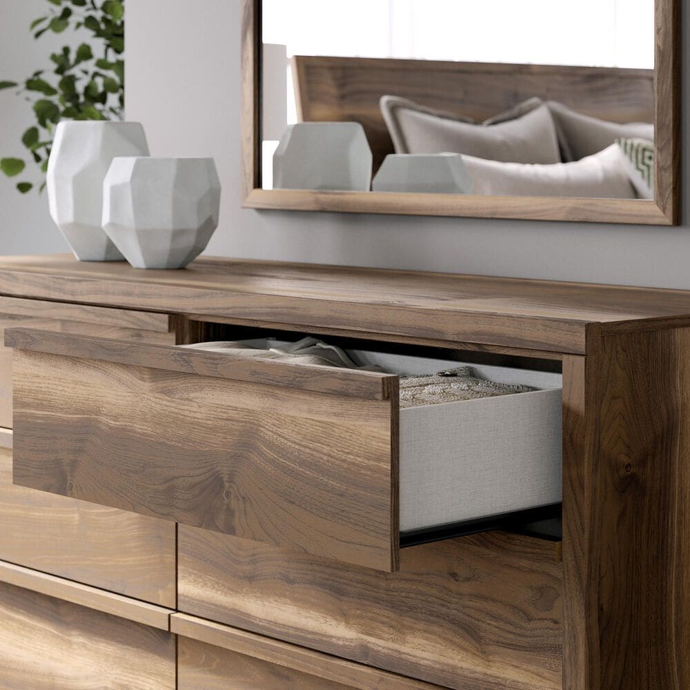 Ashley Chirason 5-Piece King Platform Bedroom Set in Brown, , large