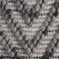 Rizzy Home 20" x 20" Chevron Down Pillow in Gray, , large