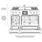 Monogram 48" Dual-Fuel Professional Range with 4 Burners, Grill and Griddle in Stainless Steel, , large