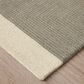 Feizy Rugs Maguire Gray and Black 2" x 3" Area Rug, , large