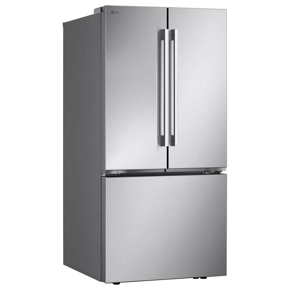 LG 25.1 Cu. Ft. 3-Door French Door Refrigerator in Stainless Steel, , large