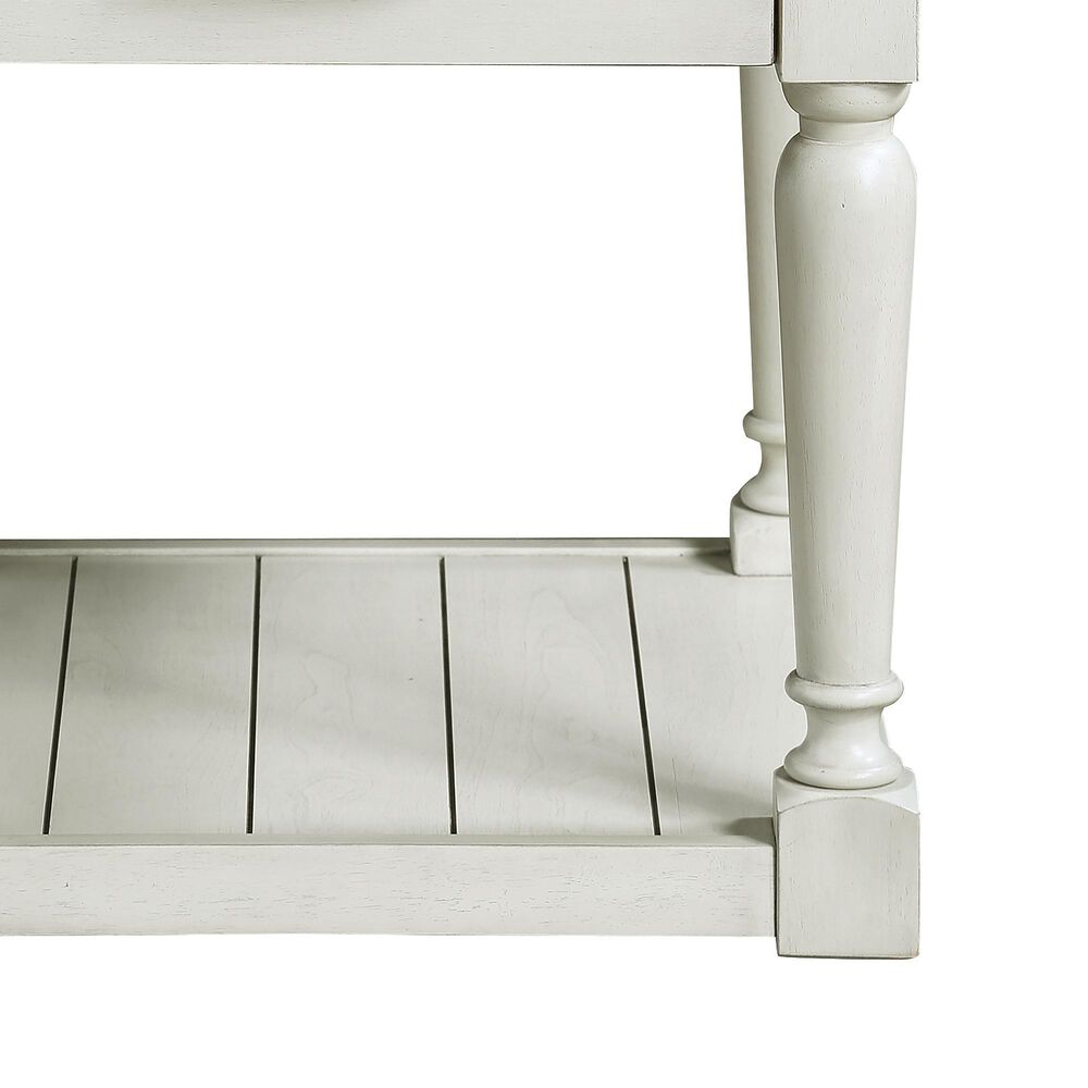 Steve Silver Furniture Hemingway End Table in Alabaster, , large