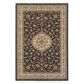 Oriental Weavers Masterpiece 033B 7"10" x 10"10" Navy Area Rug, , large