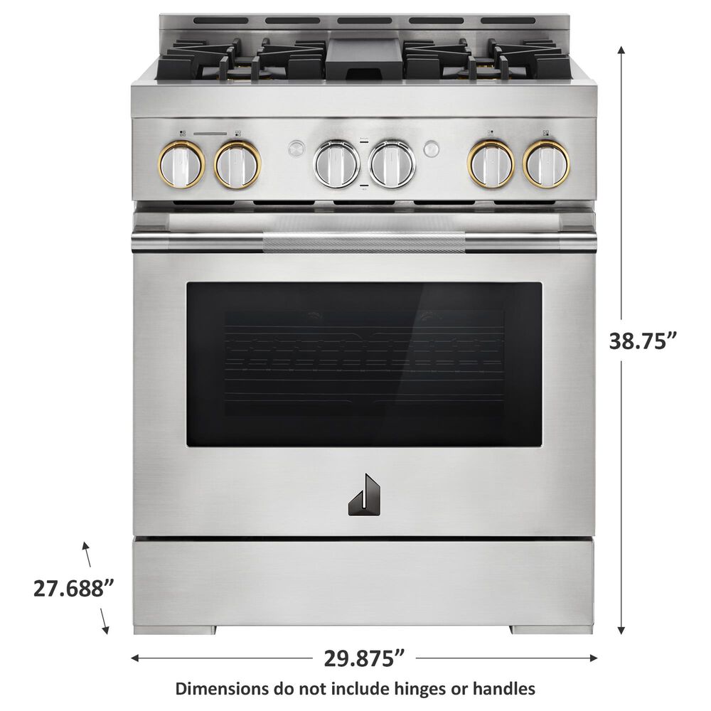 JennAir 30&quot; Gas Professional Range in Stainless Steel, , large