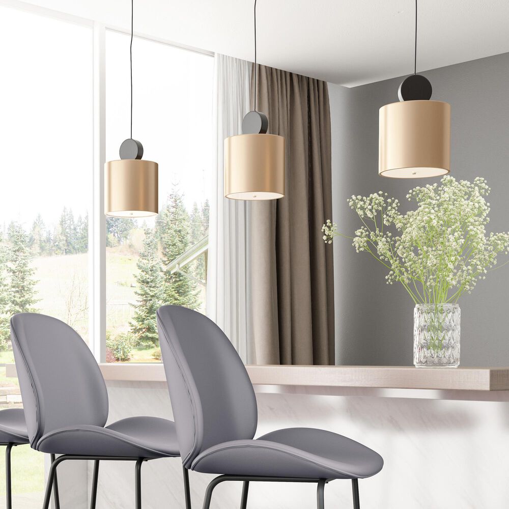Zuo Modern Myson Ceiling Lamp in Gold, , large