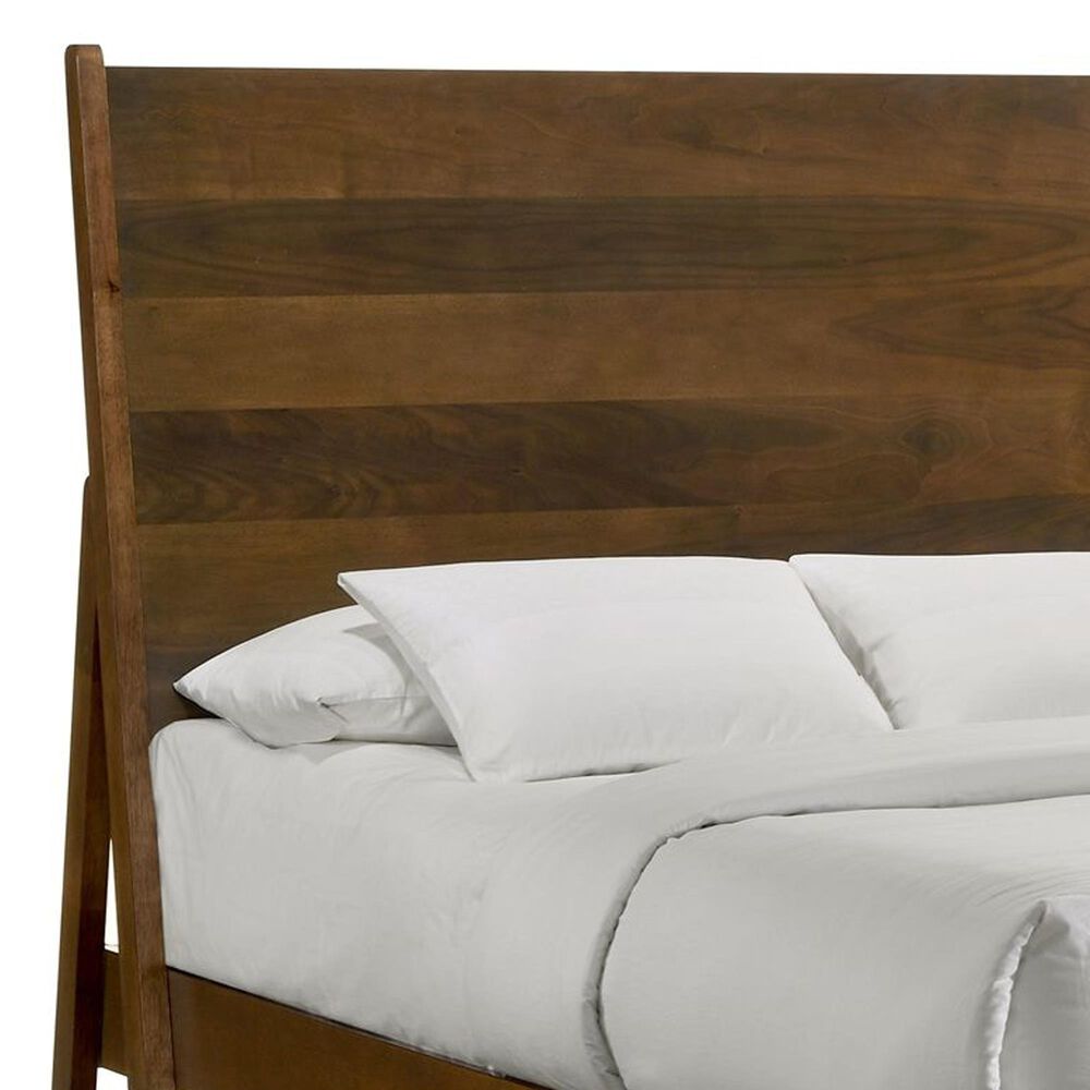 Mayberry Hill Malibu Full Bed in Walnut, , large