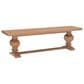 Linon Home Decor Mcleavy Bench in Rustic Honey, , large