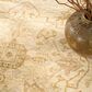 Nourison Antique Bloom Beige 9" x 12" Area Rug, , large