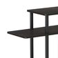 HOMLUX 3-Tier Sofa Side End Table in Espresso, , large