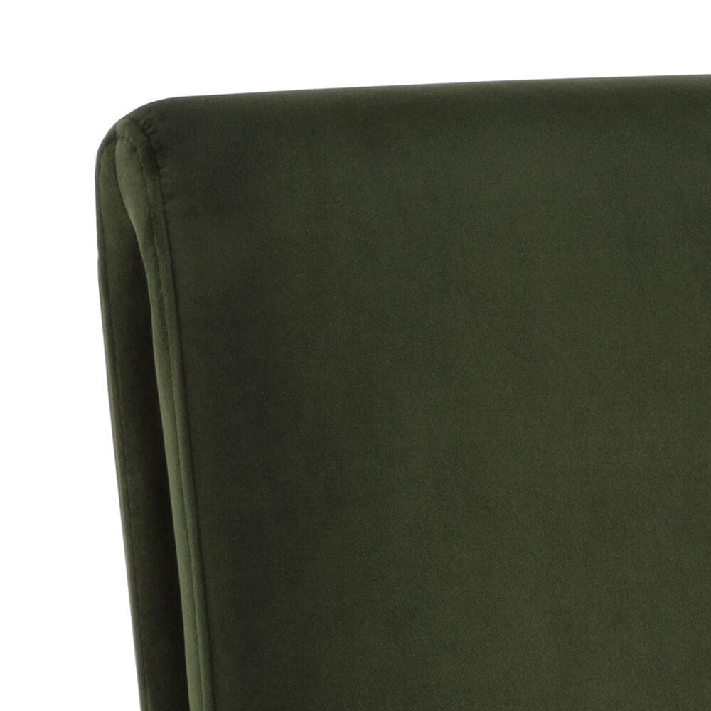Club Collection By Sunpan Cascata Side Chair in Moss Green, , large