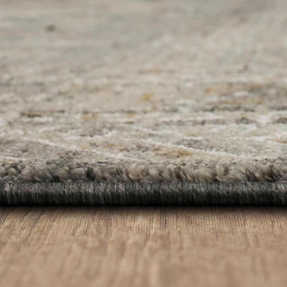 Karastan Echo Milo 5&#39; x 7&#39;10&quot; Grey Area Rug, , large