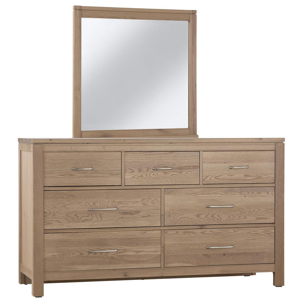 Viceray Collections Tide and Timber 5 Piece Full Poster Bedroom Set in Clear Oak, , large