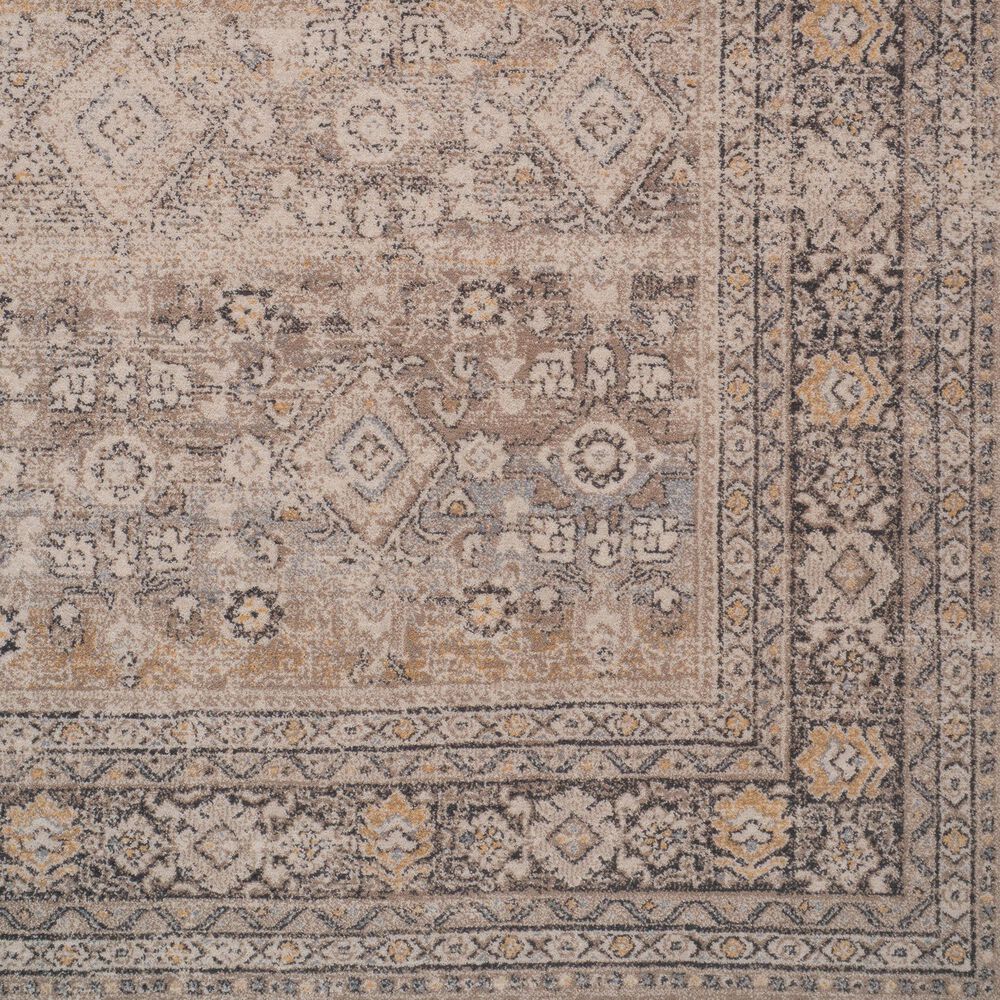 Capel Avery Bahkti 3400RS03110506330 3&#39; 11&quot; x 5&#39; 6&quot; Stormy Gray Area Rug, , large