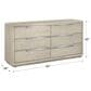 Blue River Abbey 6 Drawer Dresser in Gray Oak Wood, , large