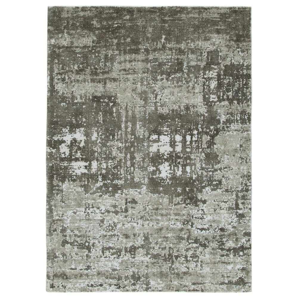 Ashley Valmontic 5" x 7" Gray and Ivory Area Rug, , large