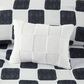 Hampton Park Miley 5-Piece Full/Queen Comforter Set in Black and White, , large