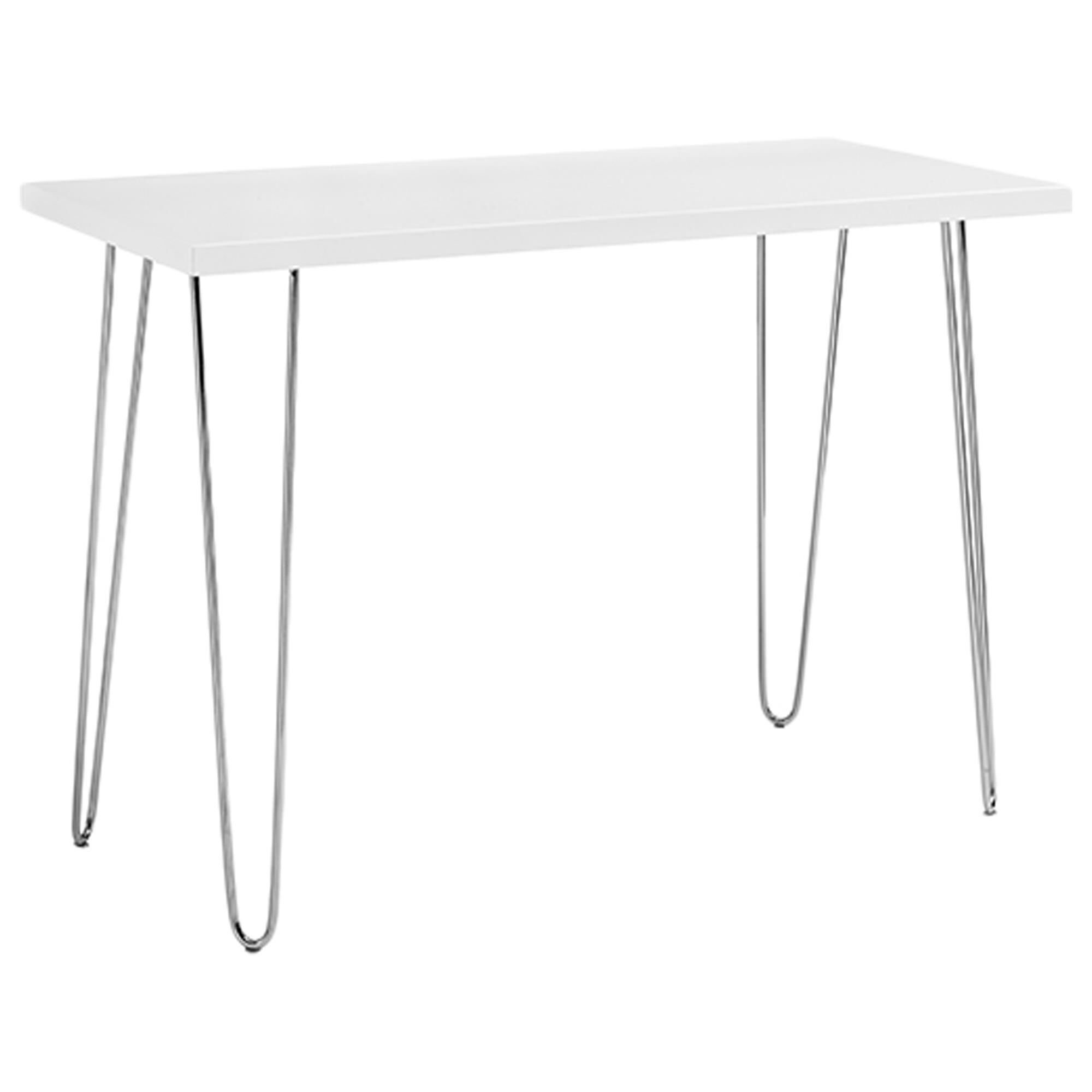 Walker edison white shop writing desk