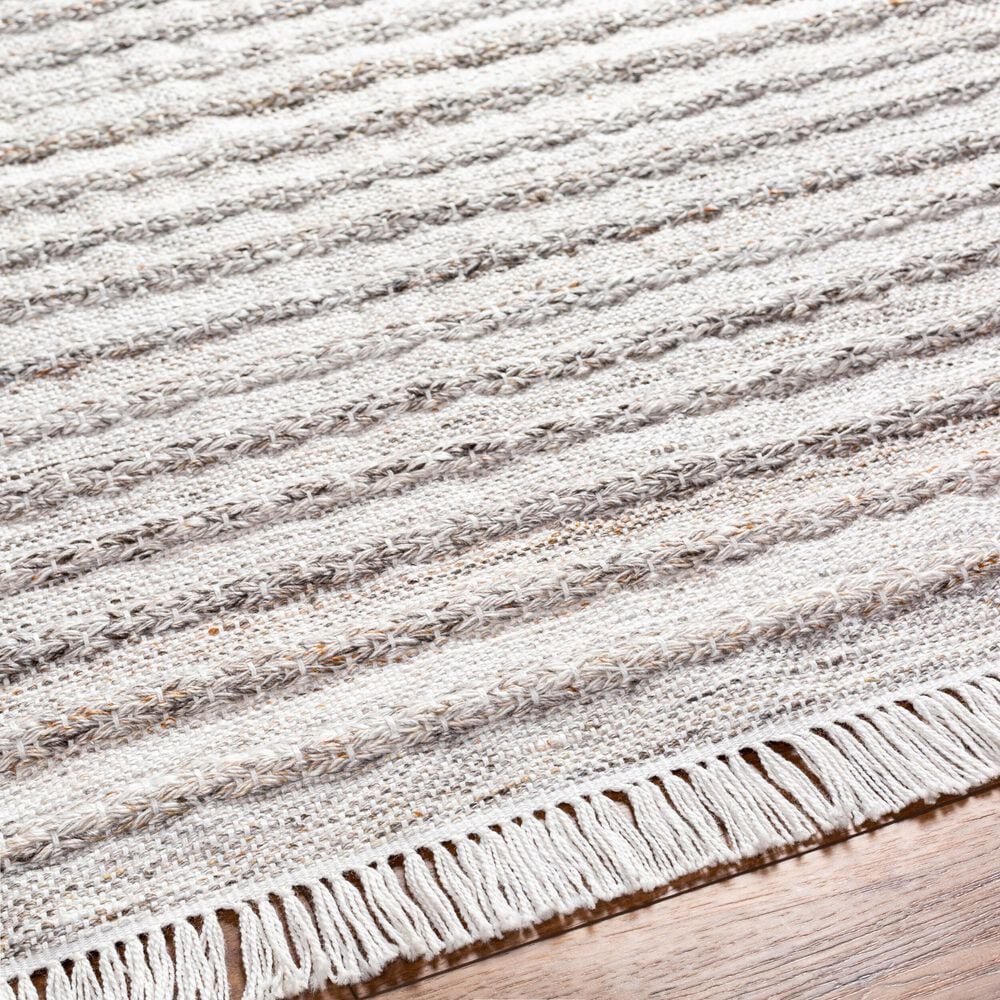 Surya Azalea Taupe, Ivory, Camel and Dark Brown 10&#39; x 14&#39; Area Rug, , large