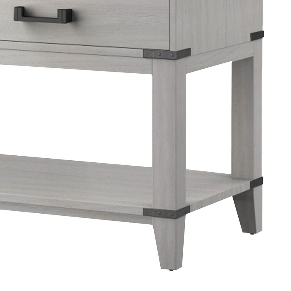 Lexora Home Norwalk 72&quot; Double Bathroom Vanity in White Oak with White Cultured Marble Top  and Rectangle Sink, , large